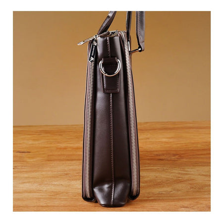 SJ Laptop Office Bag, Brown, A930011-5 - Image 4