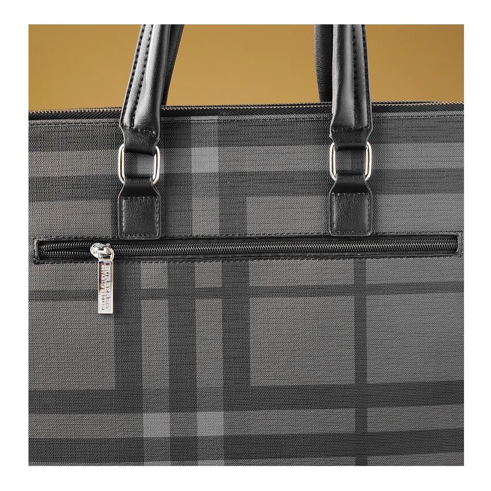 SJ Laptop Office Bag, Black, B6622-5 - Image 5