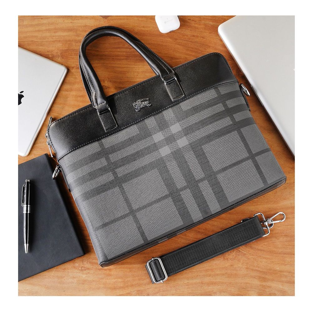 SJ Laptop Office Bag, Black, B6622-5 - Image 6
