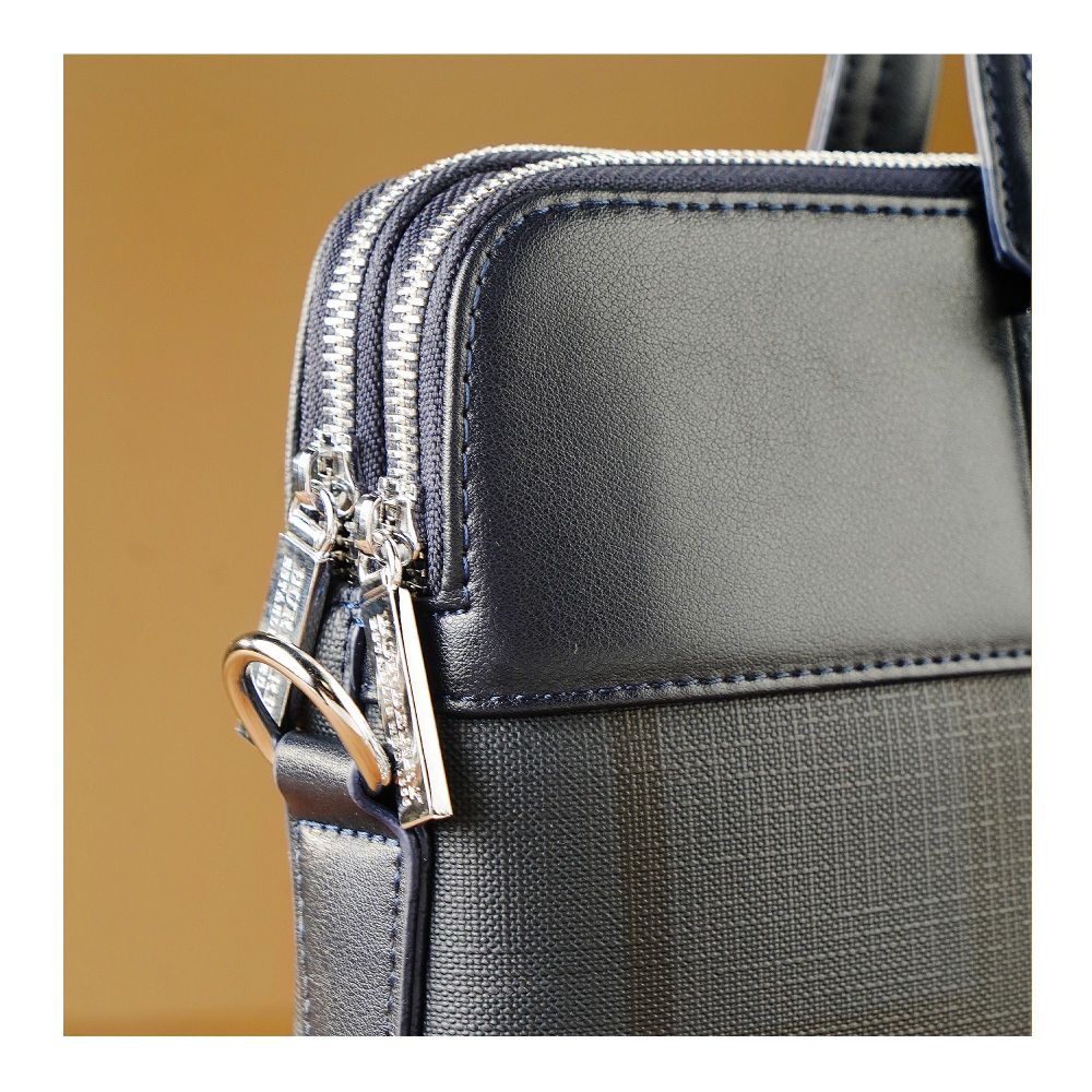 SJ Laptop Office Bag, Blue, B6622-5 - Image 2