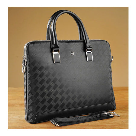SJ Laptop Office Bag, Black, ML6661-5 - Main Image