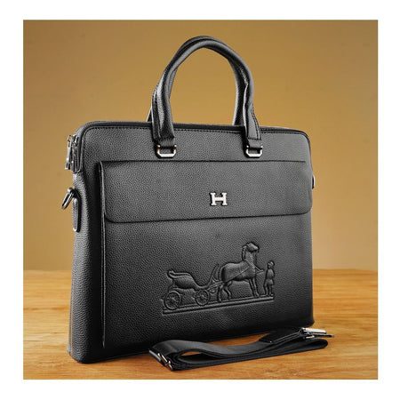 SJ Laptop Office Bag, Black, HM1977-5 - Main Image