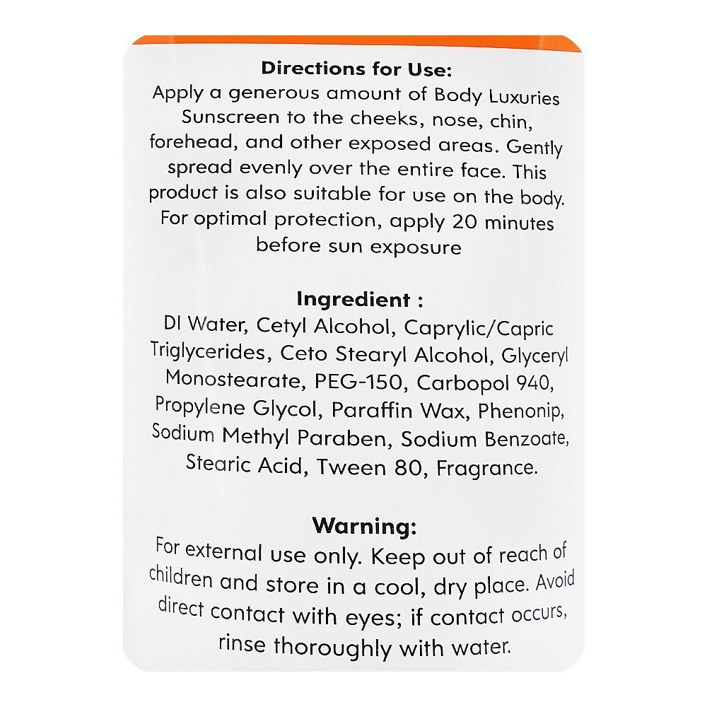 Body Luxuries Zero Cast Cloud Matte Sunscreen, Water Resistant, SPF60+ 125g - Image 3