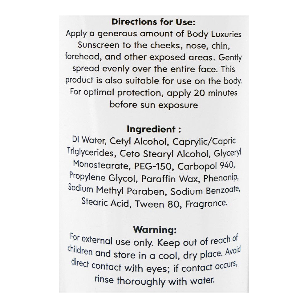 Body Luxuries Zero Cast Cloud Matte Sunscreen, Water Resistant, SPF60+ 60g - Image 3