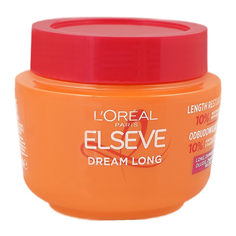 L'Oreal Paris Elseve Dream Long Length Restorative Mask, Citric Acid, 300ml - Main Image