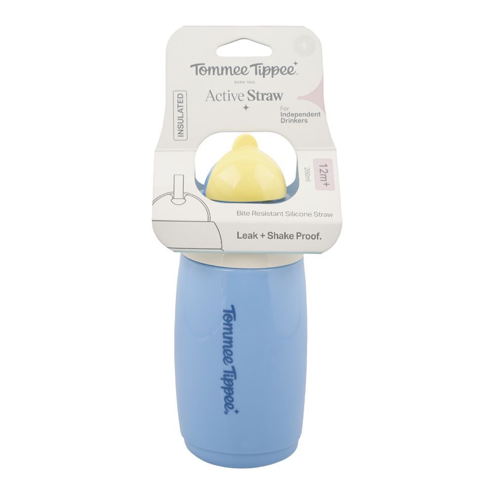 Tommee Tippee Active Straw Cup, BPA Free, 12+ Months, 266ml, 448013 - Main Image