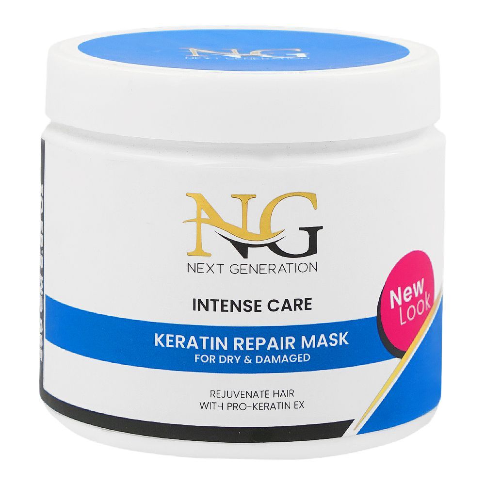 Next Generation Intense Care Keratin Repair Hair Mask, Glycerin, For Dry & Damaged Hair, 250g - Main Image