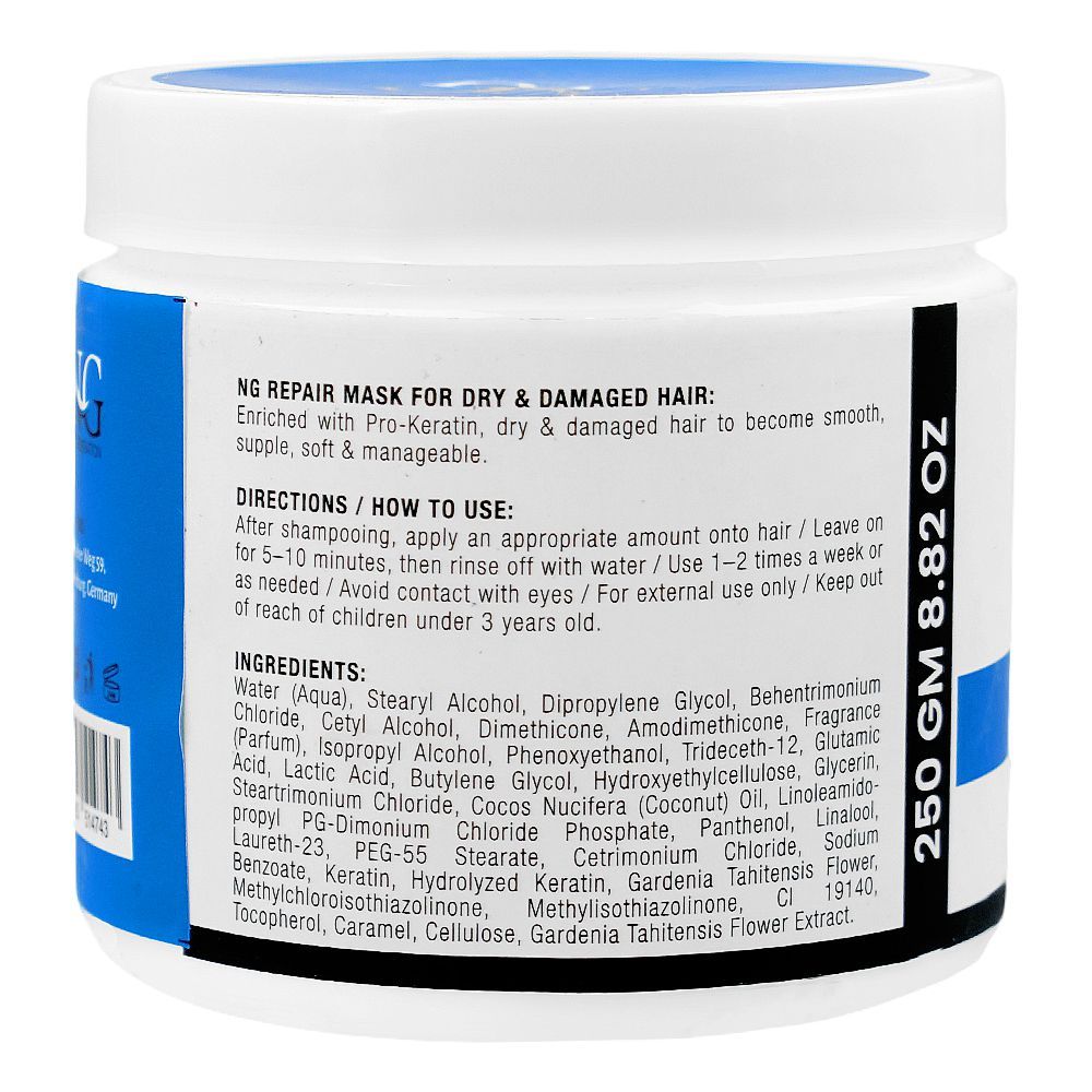 Next Generation Intense Care Keratin Repair Hair Mask, Glycerin, For Dry & Damaged Hair, 250g - Image 2