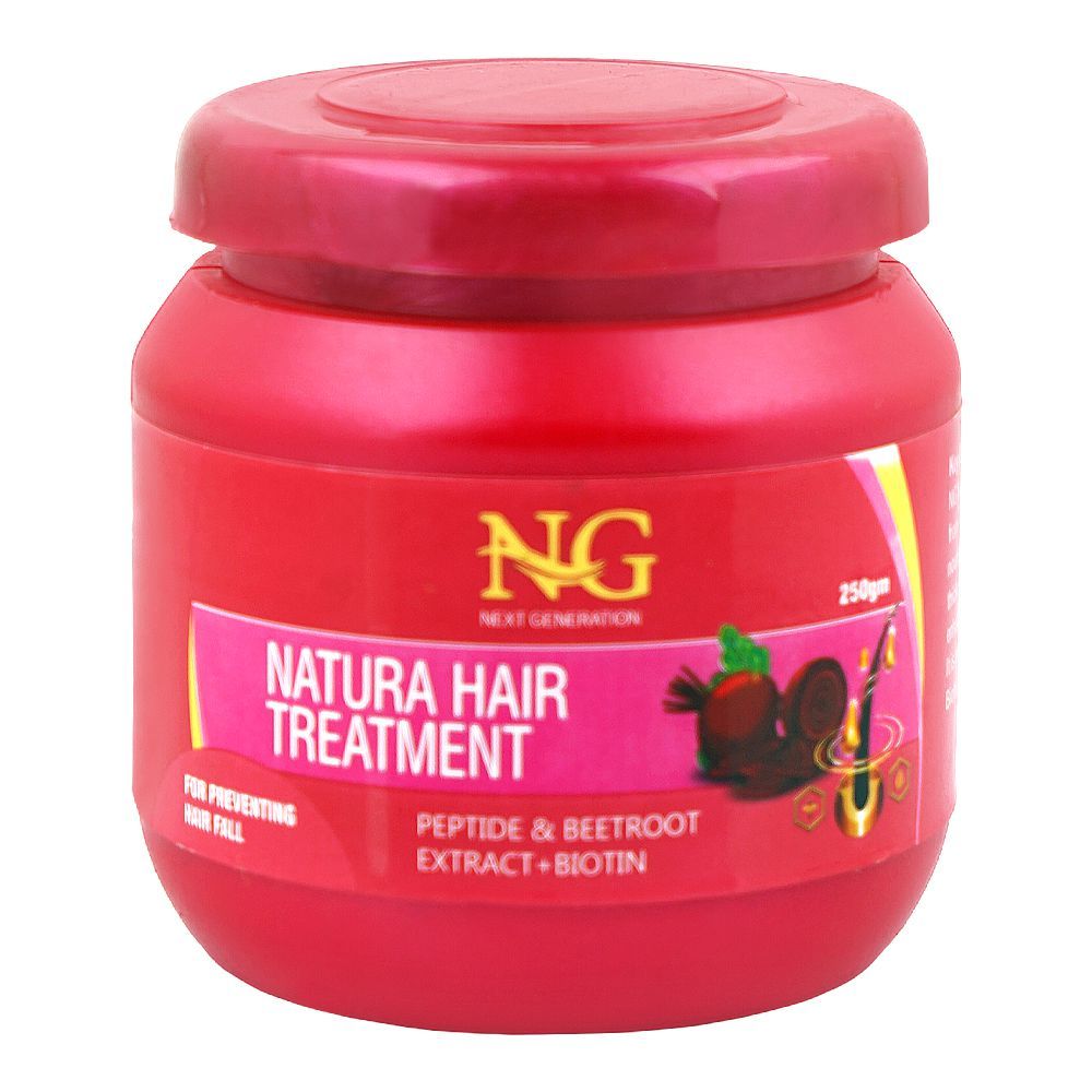 Next Generation Peptide & Beetroot Extract + Biotin Natura Hair Treatment, Anti-Hairfall, 250g - Main Image