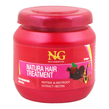 Next Generation Peptide & Beetroot Extract + Biotin Natura Hair Treatment, Anti-Hairfall, 250g - Main Image