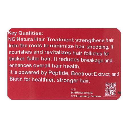 Next Generation Peptide & Beetroot Extract + Biotin Natura Hair Treatment, Anti-Hairfall, 250g - Image 3