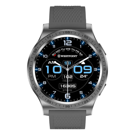 West Point 1.43 Inch AMOLED Display Revolve Smart Watch, IP67 Waterproof, 280mAh Battery BT Calling, WP-5010 - Main Image