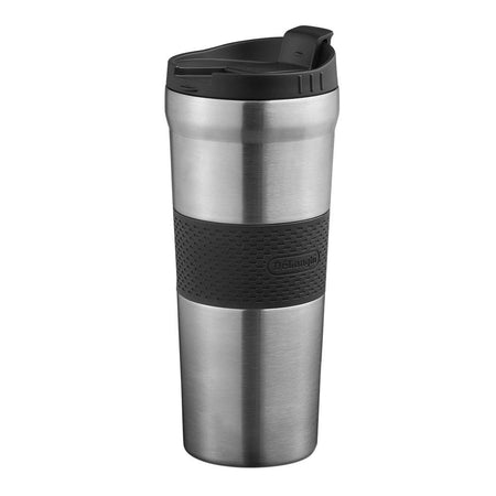 Delonghi Satinless Steel Travel Mug, 705ml, DLSC083 - Main Image