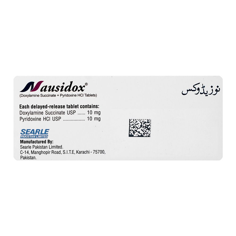 Searle Nausidox Tablet, 10mg, 1-Strip - Image 2