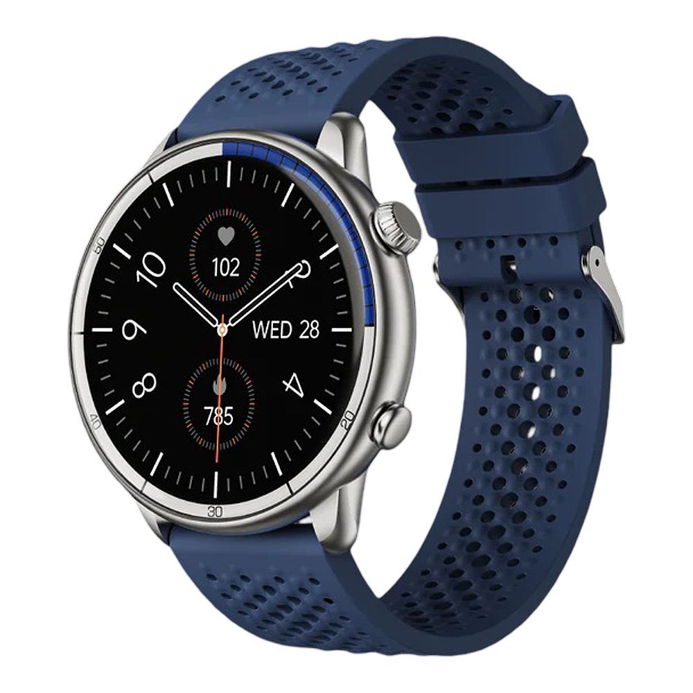 YOLO 1.43 Inch AMOLED Display Grace Smart Watch, IP68 Water Resistant, Silver - Main Image