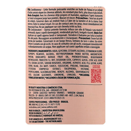 Cadiveu Professional Essentials Hair Remedy Conditioner, Citric Acid, For Damaged Hair, 250ml - Image 3
