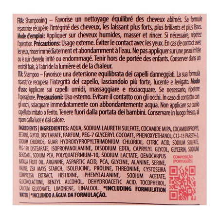 Cadiveu Professional Essentials Hair Remedy Shampoo, Citric Acid, For Damaged Hair, 250ml - Image 3
