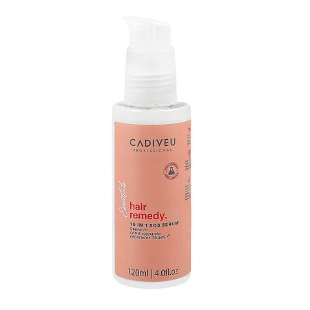 Cadiveu Professional 15-In-1 Essentials Hair Remedy SOS Serum, Glycerin, For Damaged Hair, 120ml - Main Image