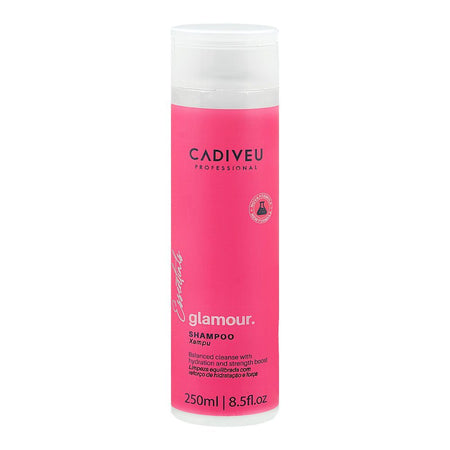 Cadiveu Professional Essentials Glamour Shampoo, Citric Acid, For Hydrated Hair, 250ml - Main Image