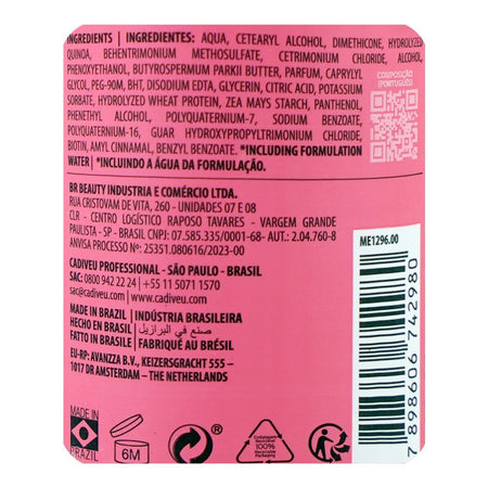 Cadiveu Professional Essentials Glamour Conditioner, Citric Acid, For Hydrated & Smooth Hair, 250ml - Image 3