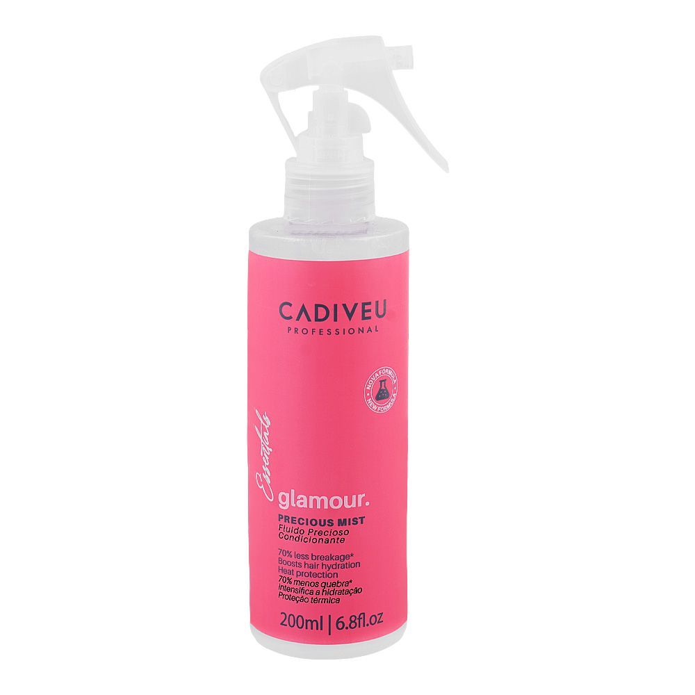 Cadiveu Professional Essentials Glamour Precious Mist, Citric Acid, Glycerin, For Weak Hair, 200ml - Main Image