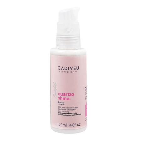 Cadiveu Professional Essentials Quartzo Shine Leave-in Balm, Citric Acid, Glycerin, For Weak Hair, 120ml - Main Image