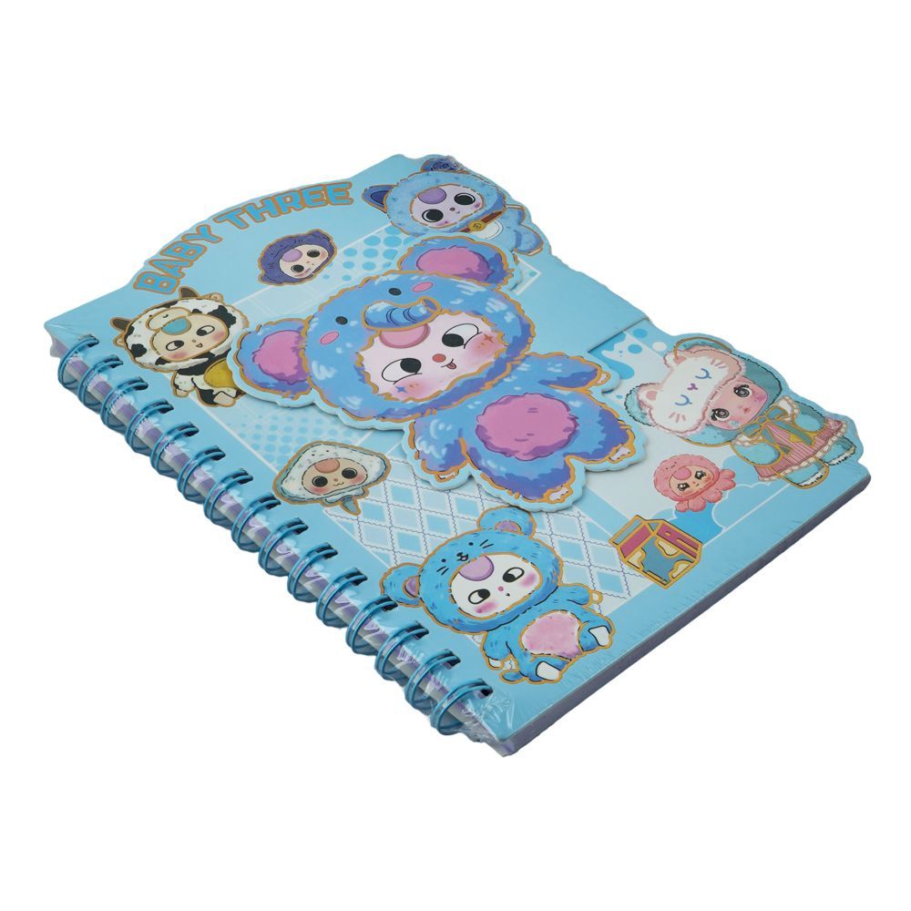 Warq Notes Baby Three Note Book, Assorted, SC202-12 - Main Image