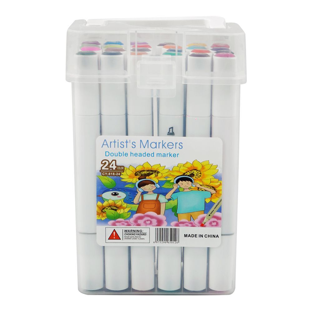 Warq Notes Artist Double Sided Marker, 24-Pack - Main Image