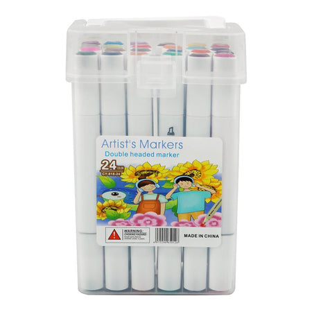 Warq Notes Artist Double Sided Marker, 24-Pack - Main Image