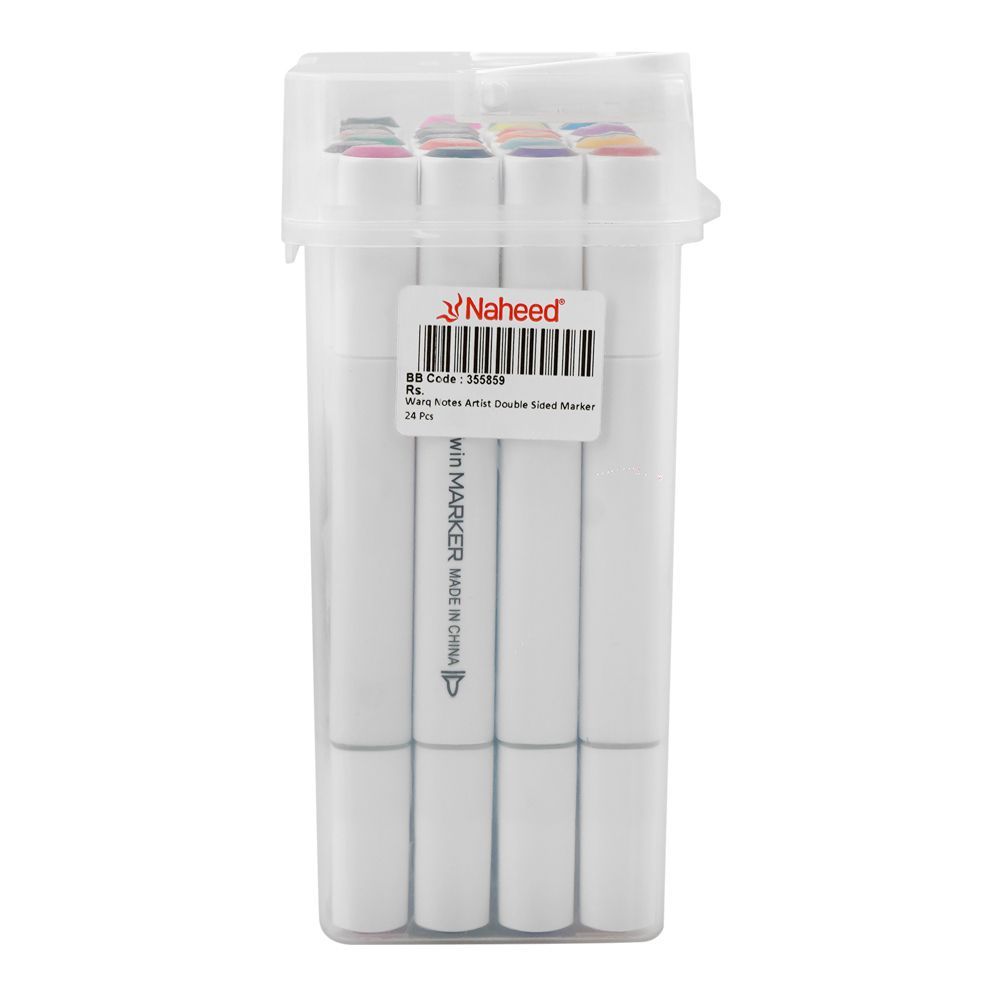 Warq Notes Artist Double Sided Marker, 24-Pack - Image 3