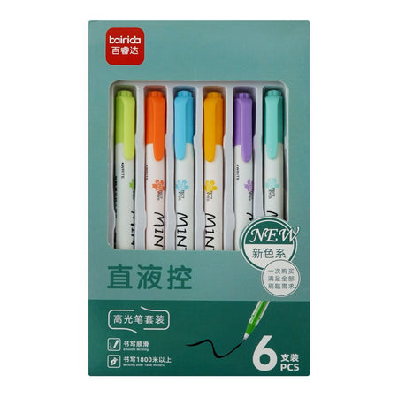 Warq Notes Minty Highlighter, 6-Pack - Image 2