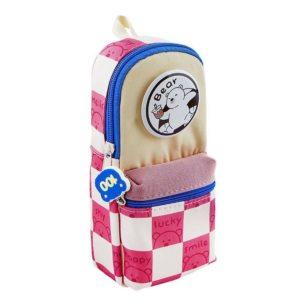 Warq Notes Cute Bear Pencil Pouch, Assorted, A-2917 - Main Image
