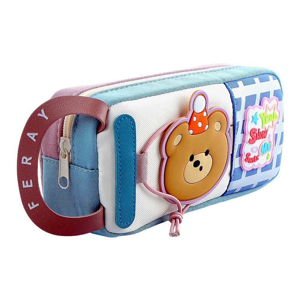 Warq Notes Show Me Smile Pencil Pouch, Assorted, A-2947 - Main Image