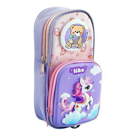 Warq Notes Unicorn Pencil Pouch, Assorted, A-2937 - Image 3