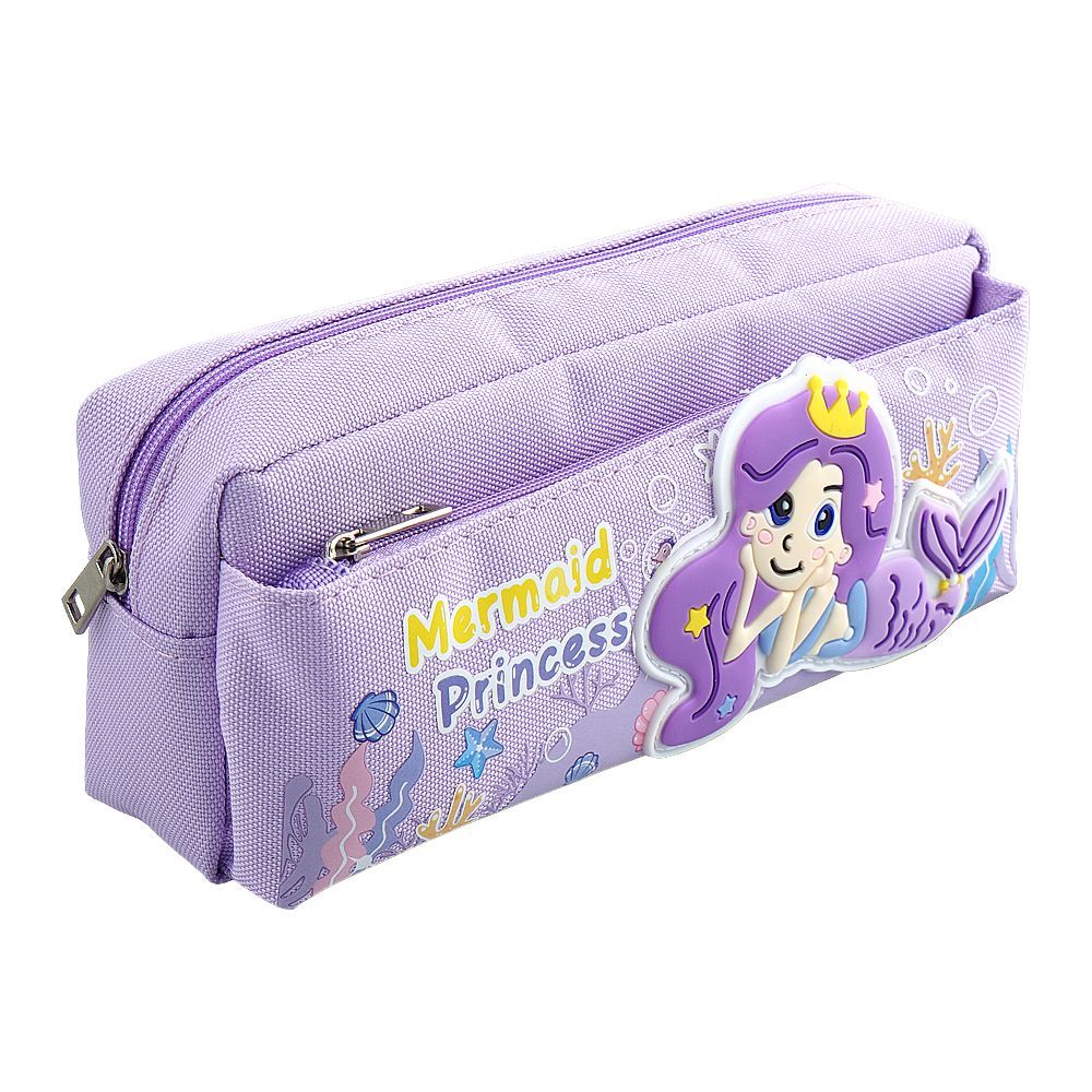 Warq Notes Mermaid Princess Pencil Pouch, Assorted, TS-17 - Main Image