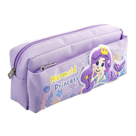 Warq Notes Mermaid Princess Pencil Pouch, Assorted, TS-17 - Main Image