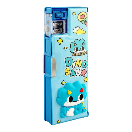 Warq Notes Cosmic Zoo Pencil Box, Blue - Main Image