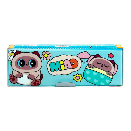 Warq Notes Cosmic Zoo Pencil Box, Orange - Image 2