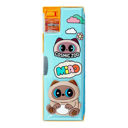 Warq Notes Cosmic Zoo Pencil Box, Orange - Image 3