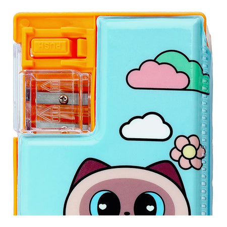 Warq Notes Cosmic Zoo Pencil Box, Orange - Image 4