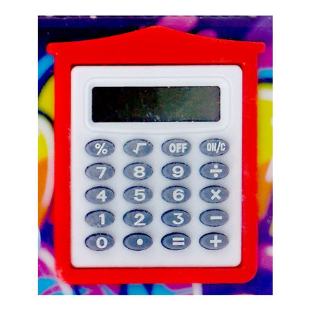 Warq Notes Space Man Pencil Box With Calculator, Red, XPM-5597-2 - Image 3
