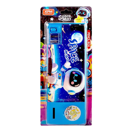 Warq Notes Space Man Pencil Box, Blue, XPM-5596-2 - Main Image