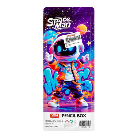 Warq Notes Space Man Pencil Box, Blue, XPM-5596-2 - Image 3