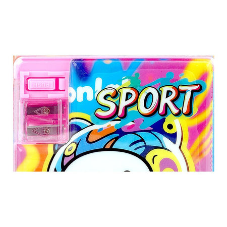 Warq Notes Happy Day Sport Pencil Box, Pink, XPM-5592-5 - Image 2