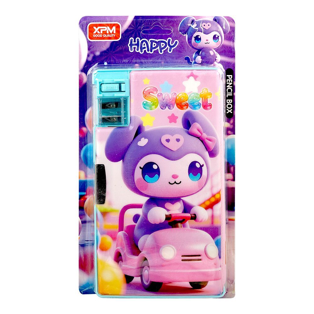 Warq Notes Happy Sweet Pencil Box, Blue, XPM-5592-6 - Main Image