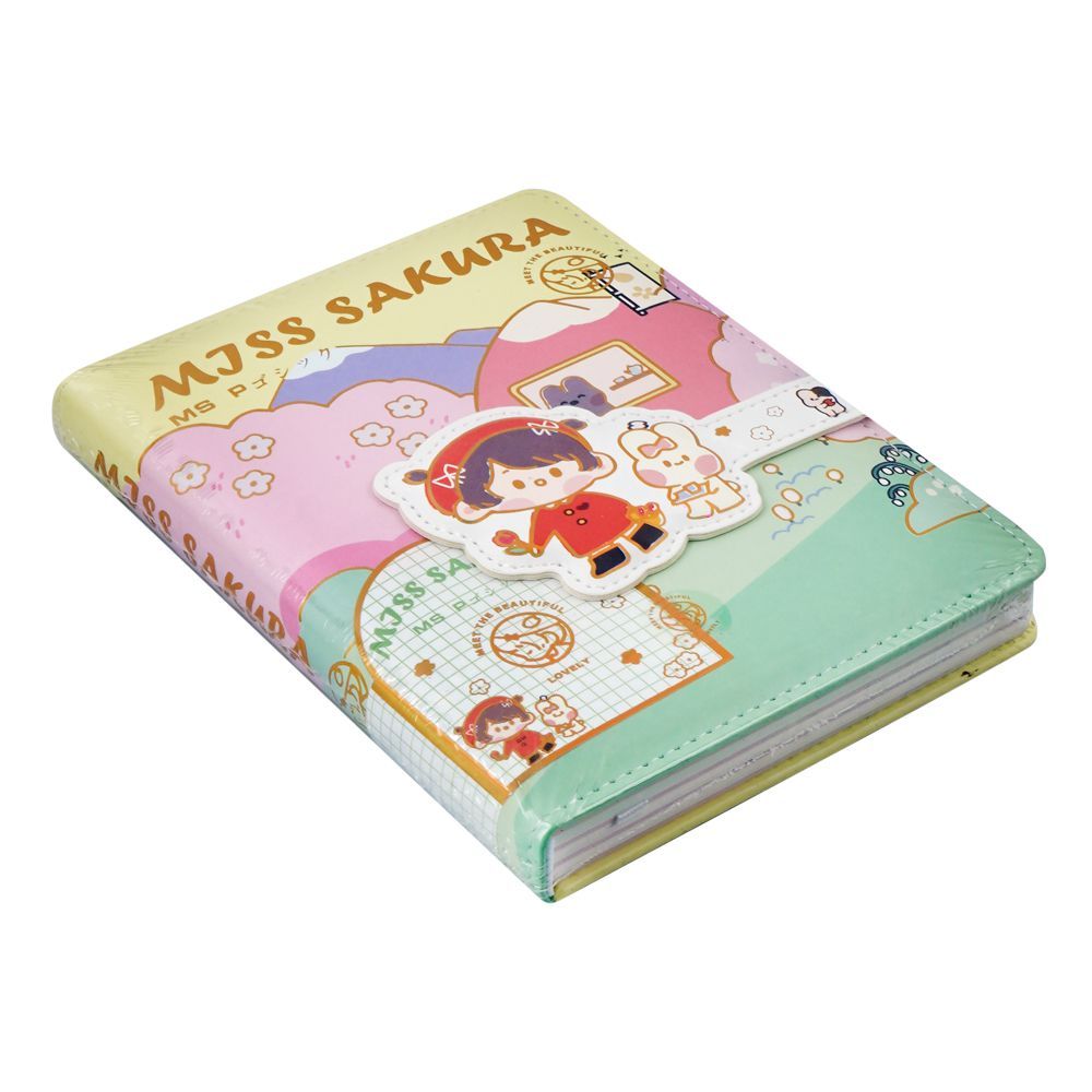 Warq Notes Diary, MJSS Sakura, Assorted, QB/T 1438 - Main Image