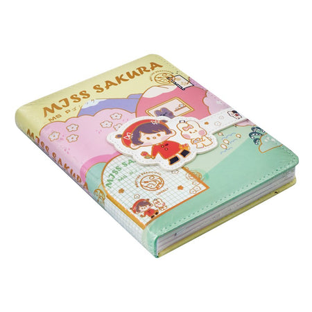 Warq Notes Diary, MJSS Sakura, Assorted, QB/T 1438 - Main Image