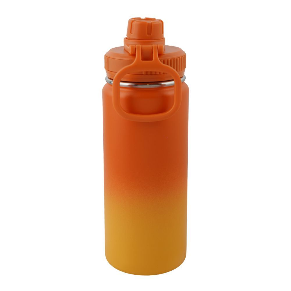 Warq Notes Dual Cap Stanless Steel Water Bottle, 550ml, JS-02 - Image 2