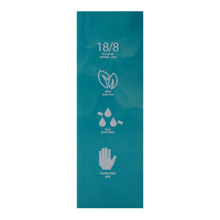 Warq Notes Dual Cap Stanless Steel Water Bottle, 550ml, JS-02 - Image 6