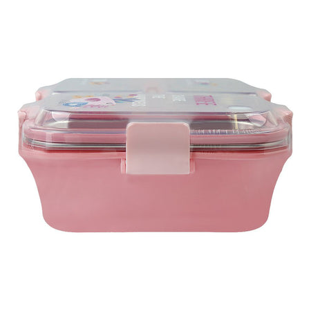 Warq Notes Laxson Three Compartment Lunch Box, Assorted Color, 7121 - Image 2